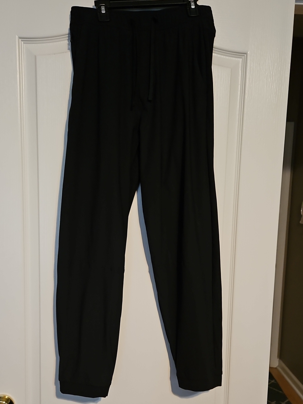 Hollister Black Drawstring Dri-Fit Pants